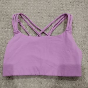 Purple Sports Bra